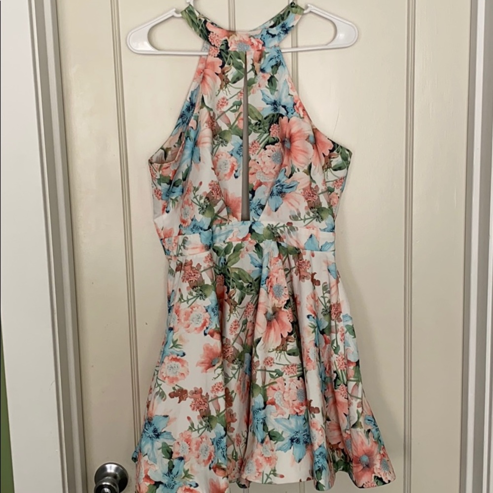 Floral summer dress